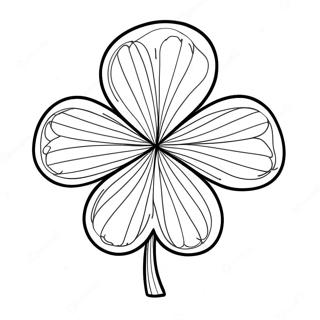 Clover Leaf Coloring Page 34743-27470