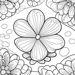 Clover Leaf Coloring Page 34743-27472