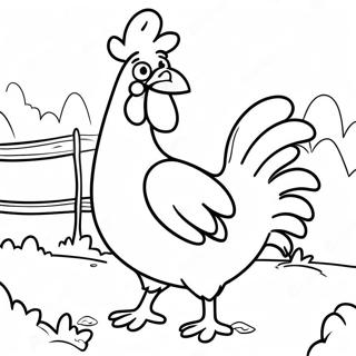 Chicken Run Coloring Page 34763-27493