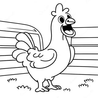 Chicken Run Coloring Page 34763-27494