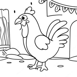 Chicken Run Coloring Page 34763-27495