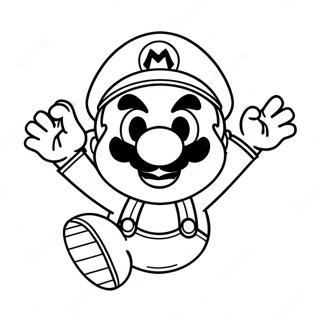 Mario Soccer Coloring Pages