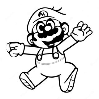 Mario Soccer Coloring Page 34773-27498