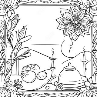 Nowruz Celebration Coloring Page 34823-27541