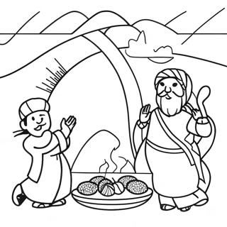 Nowruz Celebration Coloring Page 34823-27542