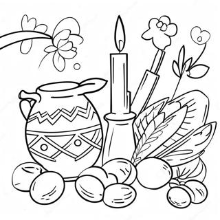 Nowruz Celebration Coloring Page 34823-27544