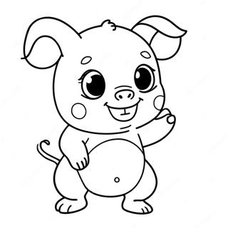 Pibby Coloring Page 34873-27579