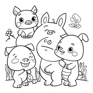 Pibby With Friends Coloring Page 34874-27589