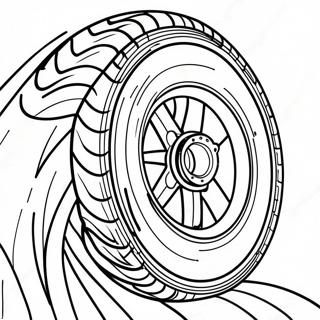 Tire Coloring Pages