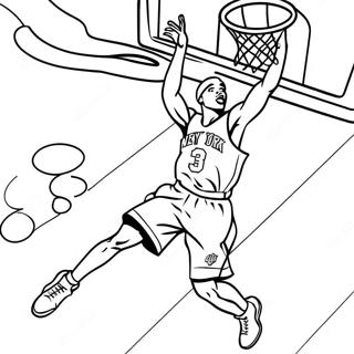 New York Knicks Coloring Pages