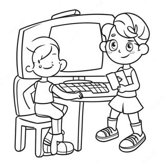 Digital Citizenship Coloring Page 34983-27663