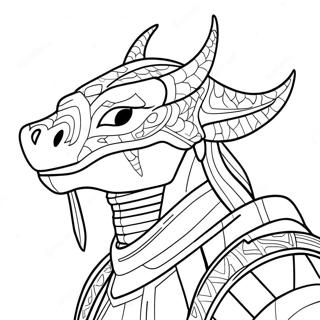 Skyrim Coloring Pages