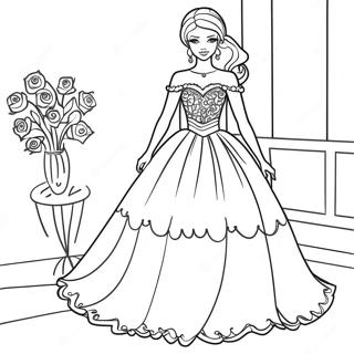 Fashion Barbie Coloring Pages