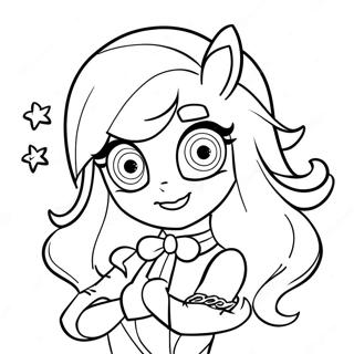 Sunset Shimmer Equestria Girl Coloring Page 35053-27730