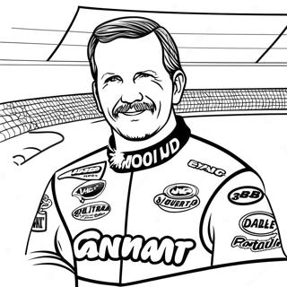 Dale Earnhardt Coloring Page 35103-27763