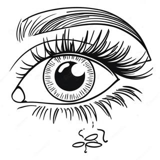 Eye Coloring Pages