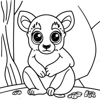 Lemur Kleurplaat 35163-27839