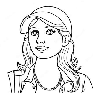 Enid Coloring Pages