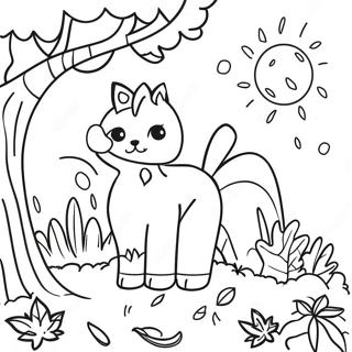 Hello Autumn Coloring Page 35323-27924