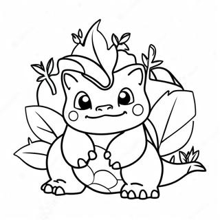 Ivysaur Coloring Page 35433-28013