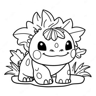 Pagini De Colorat Ivysaur 35433-28014