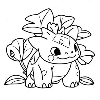 Pagini De Colorat Ivysaur 35433-28015