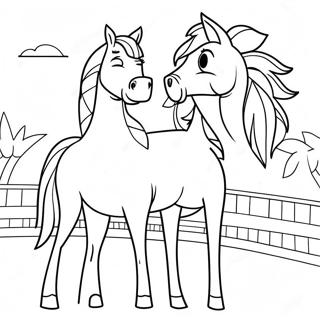 Bojack Horseman Coloring Page 35443-28026