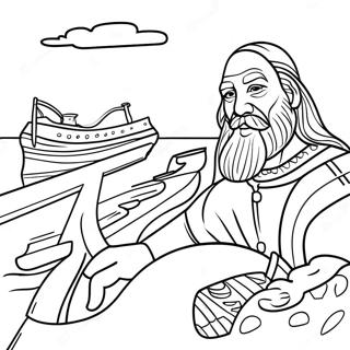 Santiago Of The Seas Coloring Pages