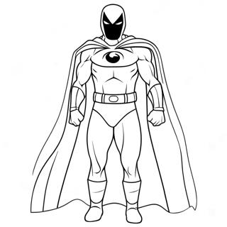 Moon Knight Coloring Page 35483-28074