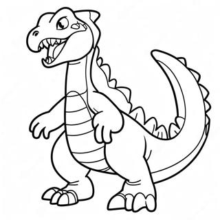 Garchomp Coloring Pages