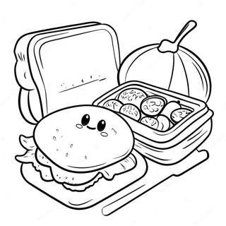 School Lunch Hero Day Coloring Pages