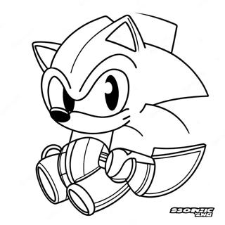 Lego Sonic Coloring Pages