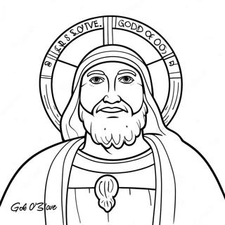 God Is Love Coloring Pages