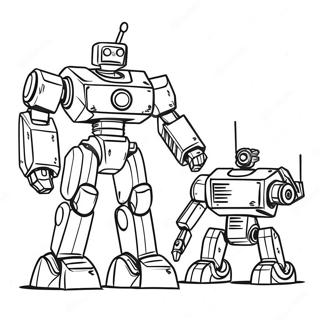 War Robots Coloring Page 35773-28284