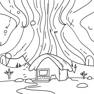 Northern Lights Coloring Page 35833-28367