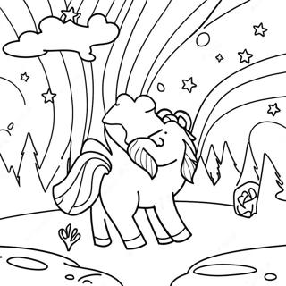 Northern Lights Coloring Page 35833-28368