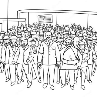 Civil Rights Coloring Pages