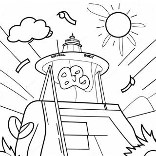 Goal Sheet Coloring Pages