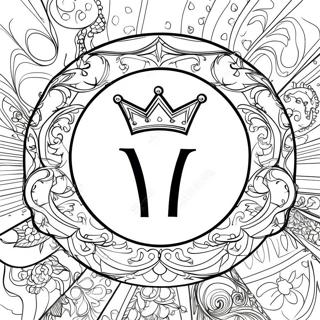 Maserati Logo Coloring Page 35954-28437