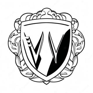 Maserati Logo Coloring Page 35954-28438