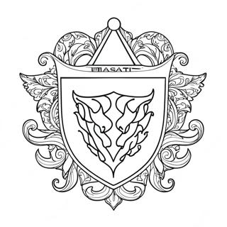 Maserati Logo Coloring Page 35954-28440