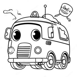 Robocar Poli Coloring Page 35993-28475