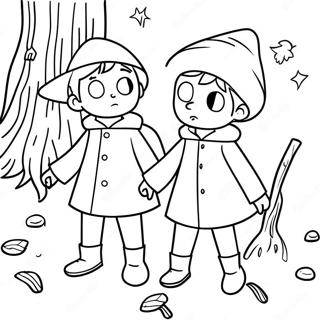 Over The Garden Wall Coloring Pages