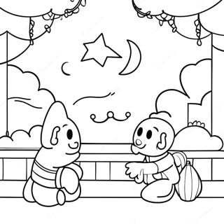 Moon Festival Coloring Pages