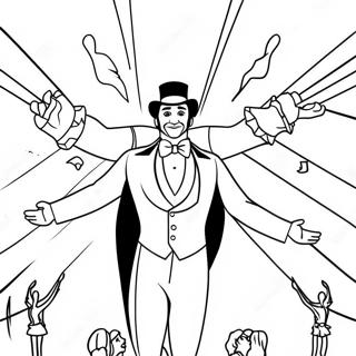 Greatest Showman Coloring Pages