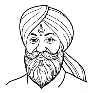 Sikh Coloring Page 36083-28539