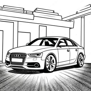 Audi Boyama Sayfaları