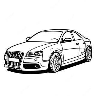 Audi Coloring Page 36133-28578