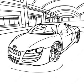 Audi Sports Car Coloring Page 36134-28583