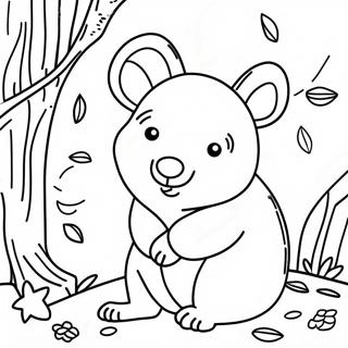 Work It Out Wombats Coloring Pages